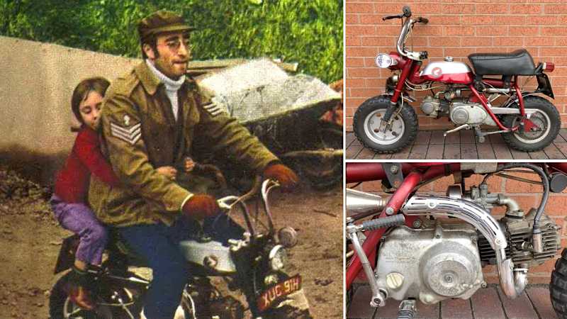 John Lennon's Honda Monkey to be auctioned